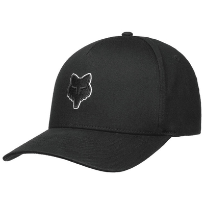 Uni Logo Head Flexfit Cap by FOX pamuklu ter bandı ve kenarı olan nakışlı logo şapkası