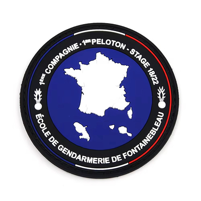 Özel İtfaiye Patches / Top Patches yapıştırıcı destek canlı renkler 4mm ile