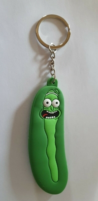 Rick and Morty Anahtarlık PVC Karikatür Kauçuk Fob Tutucu