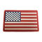 Özel Bayrak Logosu Yumuşak PVC Kauçuk Yamalar ABD Ordusu Askeri Üniformalar İçin 3D Yamalar