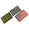 Özel Bayrak Logosu Yumuşak PVC Kauçuk Yamalar ABD Ordusu Askeri Üniformalar İçin 3D Yamalar