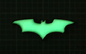 Özel Karanlık Gece Batman GID PVC Kauçuk Yamalar Moral Kalitesi Pantone Renk