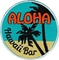 Hawaii Bar Demir Yama Giysileri Dikmek Palmiye Ağaçları Hawaii Sahili Işlemeli Rozeti