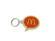 Vintage McDonalds Altın Kemerler Kauçuk Anahtarlık Silikon Kauçuk Anahtarlık