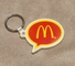 Vintage McDonalds Altın Kemerler Kauçuk Anahtarlık Silikon Kauçuk Anahtarlık