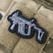Özel Mini Silah KRISS Vektör Serisi Moral PVC Yama Yumuşak Demir On Patch