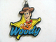 Oyuncak Hikayesi Woody Anahtarlık Zip çekici yumuşak pvc özel kauçuk anahtarlık