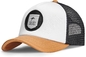 Yüksek profilli taçlı pamuklu iç band nakışlı logo şapkası