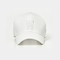 Beyzbol şapkası tarzı Beyaz nakışlı Logo şapkası Logo ayarlanabilir kemer kapanışı ile