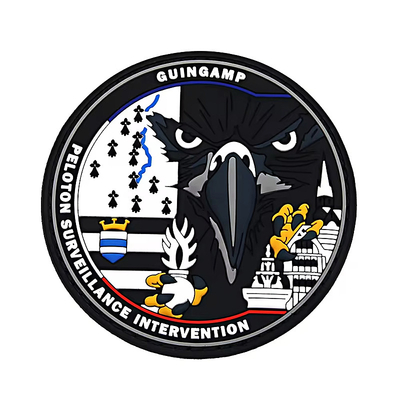 Özel İtfaiye Patches / Top Patches yapıştırıcı destek canlı renkler 4mm ile