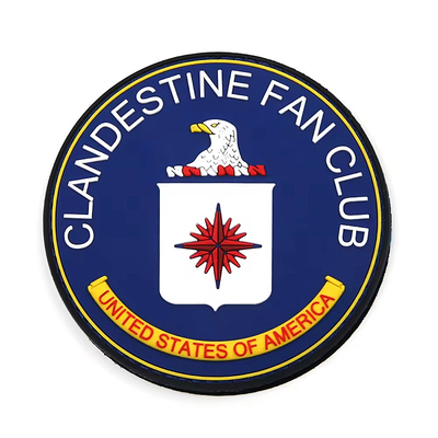 Özel İtfaiye Patches / Top Patches yapıştırıcı destek canlı renkler 4mm ile
