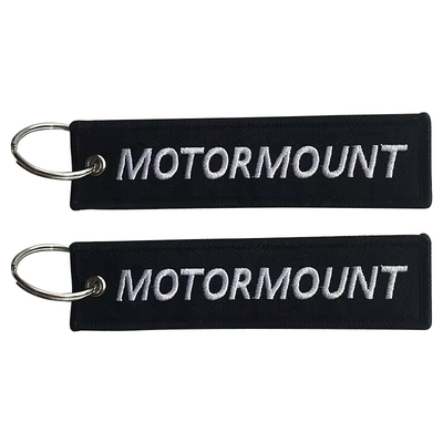 İşletme marka ihtiyaçları için özelleştirilebilir 130*30mm nakış logo tasarımı
