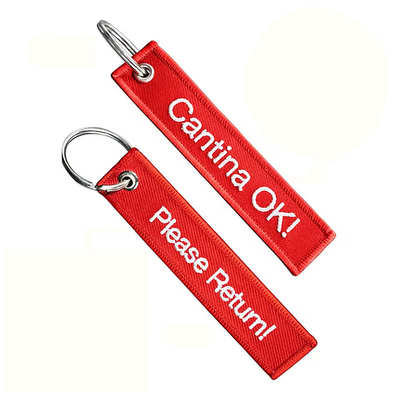 İşletme marka ihtiyaçları için özelleştirilebilir 130*30mm nakış logo tasarımı
