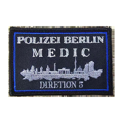 Özel Demir Üzerine Logo nakış Patch Uyumlu Padding ile Nakliye Kutusu