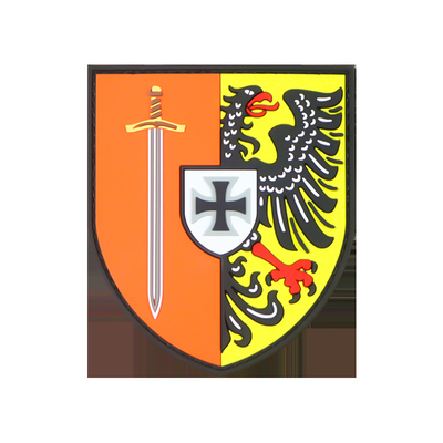 Öne çıkmış PVC Kauçuk Patch Özel Logo 4mm Kalınlığı 3D Isı Transferi Kauçuk Etiketi Tag