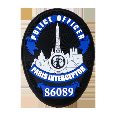 Öne çıkmış PVC Kauçuk Patch Özel Logo 4mm Kalınlığı 3D Isı Transferi Kauçuk Etiketi Tag