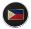 Filipinler Bayrağı Merrow Sınır Nakış Yaması 9 Renk