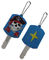 Kabartmalı PMS Renkli PVC Anahtarlık İnci Kolye Tek / Çift Taraflı Logo 8C