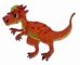 PMS Pantone Demir On Nakış Yama Dinozor Logosu Kuru Temizlenebilir 9C