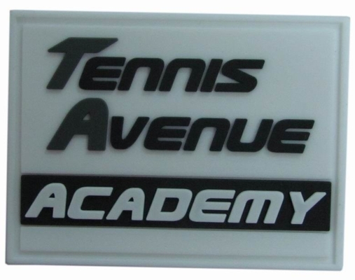 özel İşlemeli Demir On rozet Yamalar Tennis Avenue Academy