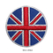İngiltere Ulusal Bayrağı Yuvarlak İşlemeli Yama Demiri Üzerine Giysiler İçin Rozeti Dikmek