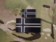 Norveç Bayrağı IR Patch Pantone Renkli Dimi Cordra Kumaş %100 Nakış
