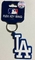 Esnek PVC Kauçuk Anahtarlık Beyzbol Champs Los Angeles Dodgers MLB