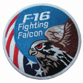 İşlemeli Yamalarda 4 `` F-16 Fighting Falcon Iron