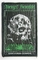 Uygunluğun Korozyonu Kafatası Logosu Dokuma Etiket Yaması Pantone / Metllic Color Custom