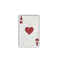 Ace of Hearts Özel İşlemeli Yama Vegas Poker Blackjack