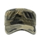 Özel askeri şapka Temel askeri şapka % 100 solunumlu pamuk düz düz üst Twill