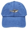 Logo Rengi Büyük Beyaz Köpekbalığı Beyzbol Şapkası Nakışlı Logo Şapkası